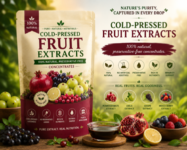Cold-Pressed Fruit Extracts
